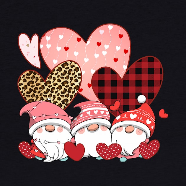 Gnomies Hearts Love Valentines Day  Happy Valentines Day by Jhon Towel